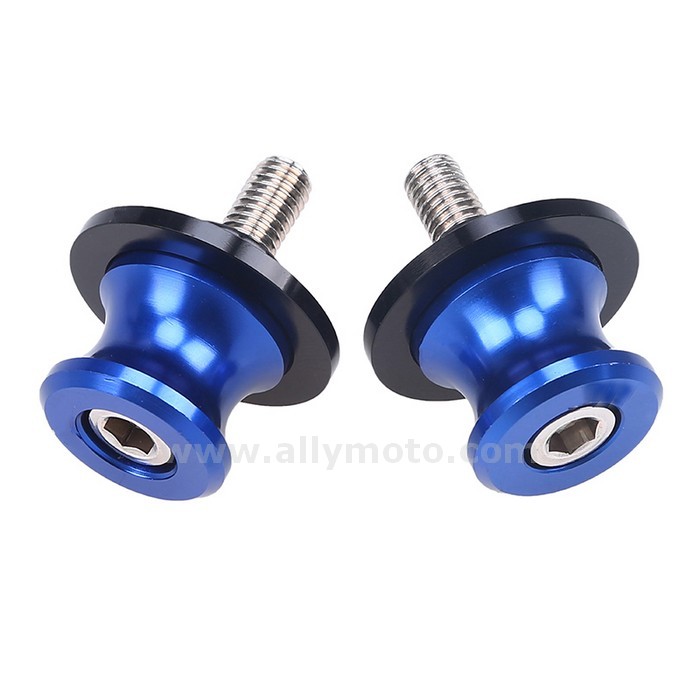 91 8Mm Cnc Aluminum Swingarm Spools Slider Universal Rear Motorcycle Stands Screws M8 Bobbins@6